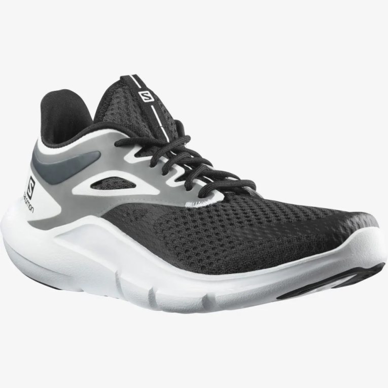 Black / White Salomon Predict Mod Women's Running Shoes | IE AZ1295